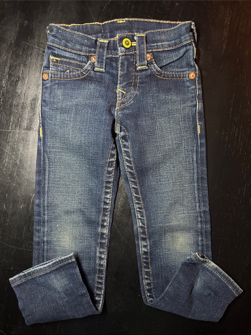 Classic Dark Blue Women’s Skinny Jeans